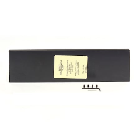 Big Horn 4-1/4  x 14-3/4 Inch Deluxe Blank Insert W/Screws and Key 18424